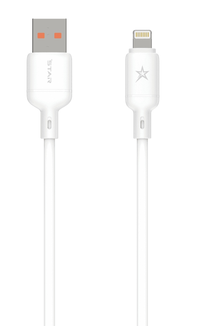 Star Q1 USB-A to Lightning Silicone Cable